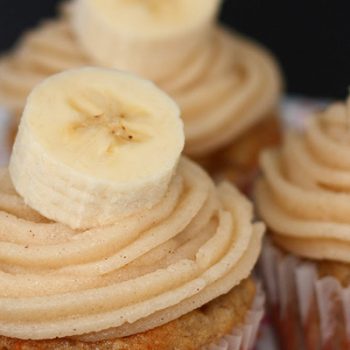 Frosted Banana Cupcakes