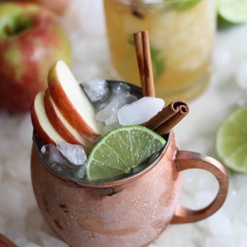 Spicy Olive Bourbon Mule