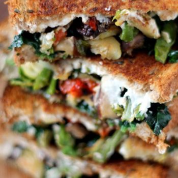 Vegetable Grilled Cheese