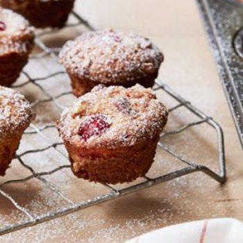 Mini Cherry Muffins