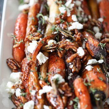 Carrots & Candied Pecans