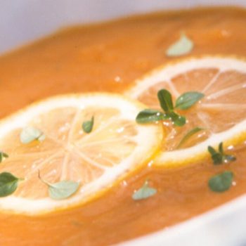 Lemon-Thyme Carrot Soup