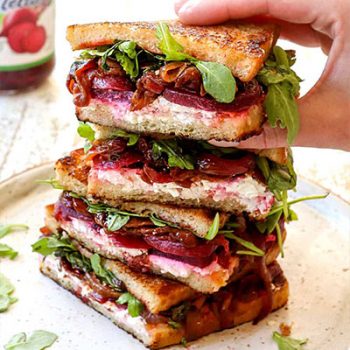 Caramelized Grilled Cheese