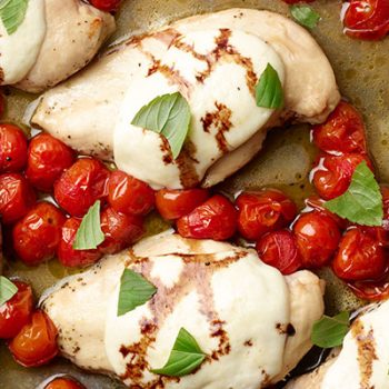 Sheet Pan Caprese Chicken