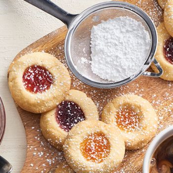 Jam Thumbprint Cookies