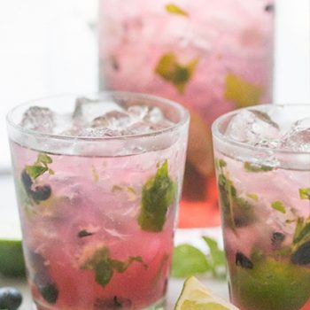 Blueberry Mojito Pitcher