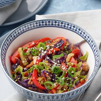 Pork & Vegetable Bowl