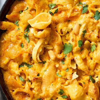 White Chicken Chili Mac